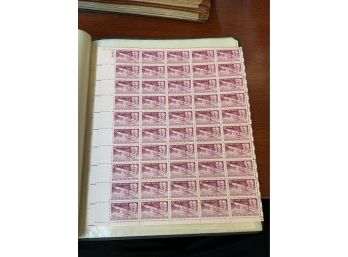 SHEET OF WRIGHT BROTHERS STAMPS, 6cents