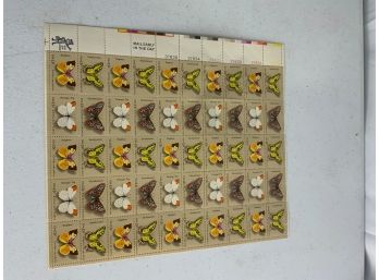 BUTTERFLY STAMPS, 13CENTS