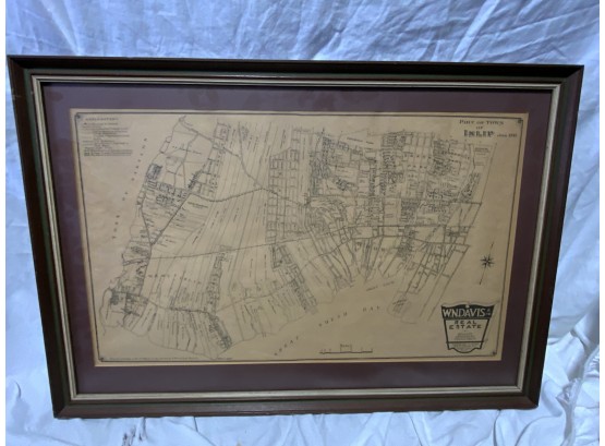 PART OF TOWN OF ISLIP EIREA 1915, 17.5X25.5 INCHES