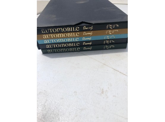 LOT OF 5 AUTOMOBILE BOOKS