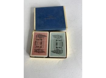 HERMAN SPATZ THE HOUSE OF QUALITY BROWN AND BIGELOW PLAYING CARDS