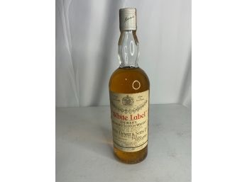 SEALED WITH STAMP WHITE LABEL DEWARS SCOTCH WHISKY
