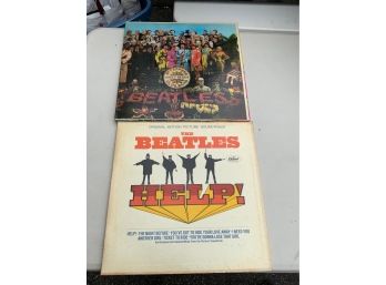LOT OF 2 BEATLES RECORDS