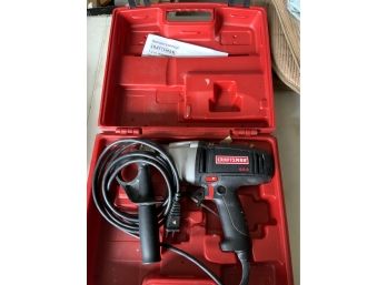 CRAFTSMAN 12INCH. HAMMER DRILL DOUBLE INSULATED CORD DRILL WITH CARRYING CASE