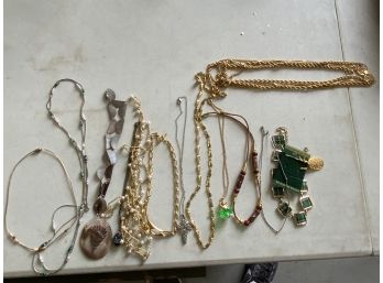 LARGE LOT OF CUSTOM JEWELRY NECKLACE