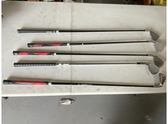 LOT OF 5 GOLF CLUBS