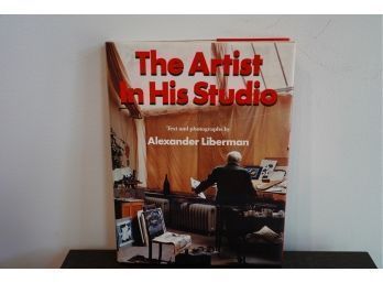 THE ARTIST INHIS STUDIO BY ALEXANDER LIBERMAN
