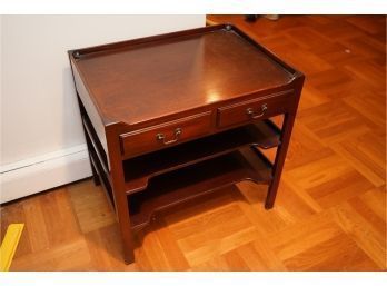 BEACON HILL COLLECTION 2 DRAWER SIDE TABLE