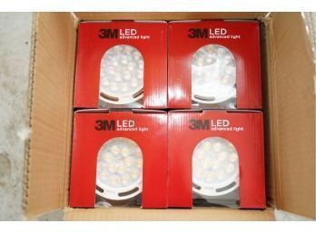 LOT OF 4 NEW IN BOX 3M LED ADVANCED OUTDOOR LIGHT