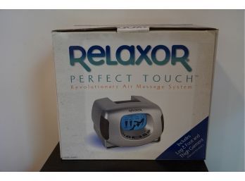 RELAXOR PERFECT TOUCH REVOLUTIONARY AIR MASSAGE SYSTEM