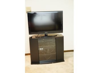 37INCH SAMSUNG TELEVISION WORKING CONDITION WITH TV CABINET