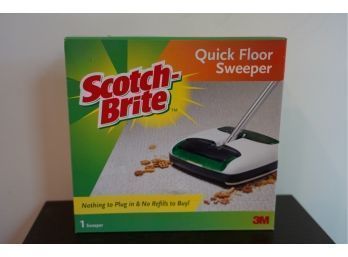NEW OLD STOCK SCOTCH BRITE QUICK FLOOR SWEEPER