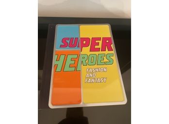 Metal Cover Super Heros Book Fashion And Fansty