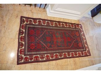 PERSIAN STYLE RUNNER, 74X41 INCHES