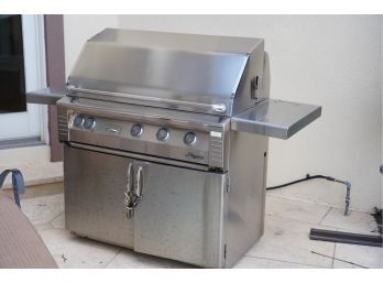 STAINLESS STEEL ALFRESCO BBQ GRILL, 50.5X66.5 INCHES, PROPANE!