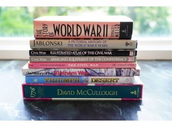 LOT OF 8 WAR BOOKS INCLUDING WW2