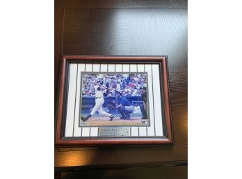 DEREK JETER SIGNED PICTURE The First Grand Slam