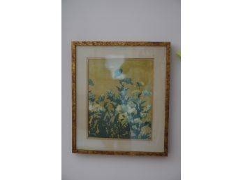 PRINT OF PAPER OF FLOWERS, 14.5X16.5 INCHES