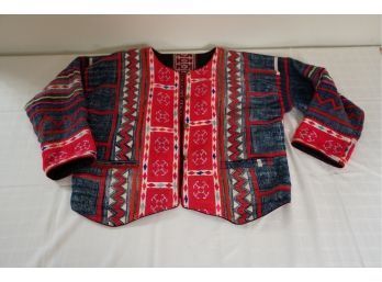 EGYPTIAN HANDMADE JACKET WITH BUTTONS SIZE MEDIUM VINTAGE