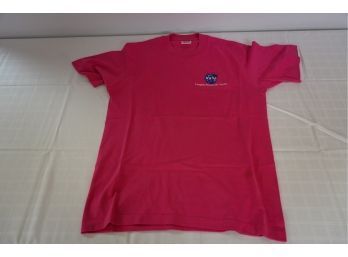 VINTAGE NASA PINK T-SHIRT, MADE BY ANVIL, SIZE M