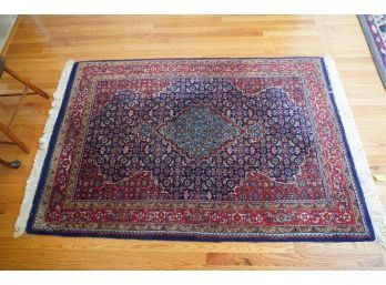HAND MADE AREA RUG,  48X76 INCHES