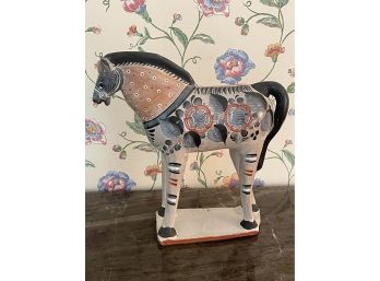 DECROVATIVE HORSE HAND PAINTED