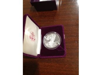 1986 American Eagle 1 Oz Proof..Beautiful Coin