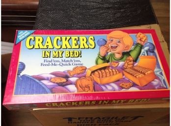 Parker Brothers.   Crackers In My Bed Game From 1992. Still Sealed