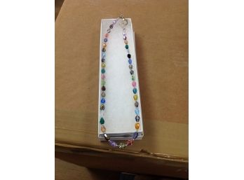 Colored Beaded Necklace