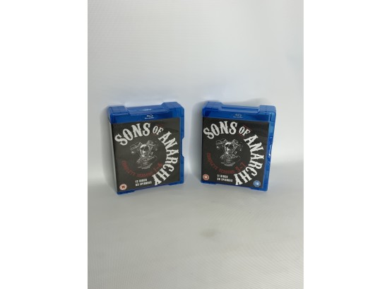 SON OF ANARCHY THE COMPLETE SERIES 1-7 IN BLU RAY!!