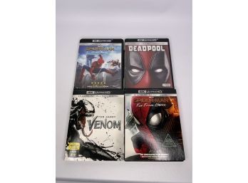 LOT OF 4K ULTRA HD MOVIES, INCLUDING DEADPOOL