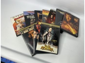 LOT OF 10 MOVIES, INCLUDING 'THE BONE COLLECTOR'