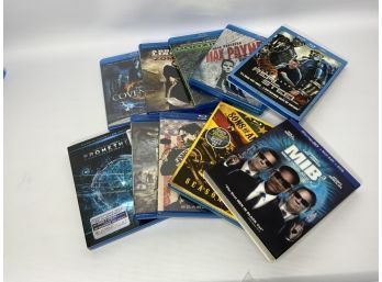 LOT OF 10 BLU RAY MOVIES, INCLUDING 'MEN IN BLACK 3'