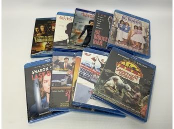 LOT OF 10 BLU RAY MOVIES, INCLUDING 'BIG BUSINESS'