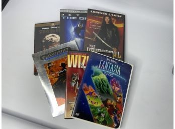 LOT OF 6 MOVIES, INCLUDING 'FANTASIA 2000'