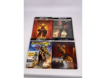 LOT OF 4K ULTRA HD MOVIES, INCLUDING BUMBLE BEE