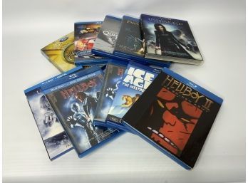 LOT OF 10 BLU RAY MOVIES, INCLUDING 'ICE AGE THE MELTDOWN'