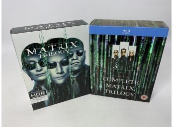 THE MATIRX TRILOGY INCLUDING BLU RAY EDITION!!