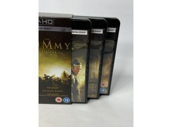 THE MUMMY TRILOGY, IN 4K ULTRA HD AND BLU-RAY!!