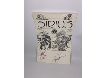 'SIRIUS' SIGNED POSTER!,