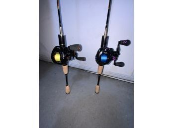 LOT OF 2 KASTKING FISHING RODS, MINT CONDITION! 6FT HEIGHT