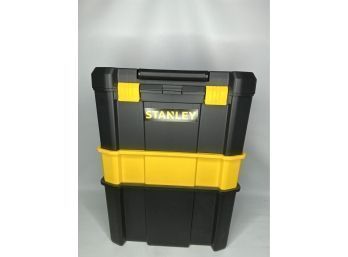 BRAND NEW STANLEY 2 TIER TOOL BOX WITH ACCESSORIES!!