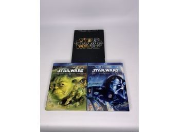 LOT OF 3 STAR WARS MOVIES IN BLU-RAY!