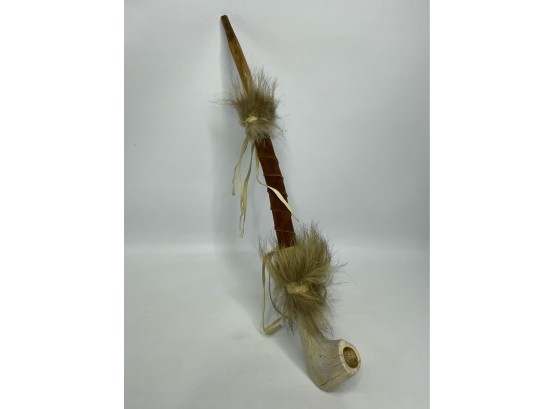GORGEOUS WOODEN PIPE 23IN LENGTH