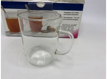 LOT OF 6 JENAER GLASSES WITH BOX