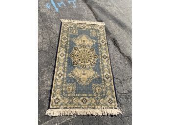 AFLOMBRAS EMPERIAL MADE IN MEXICO RUG,  64X35 INCHES