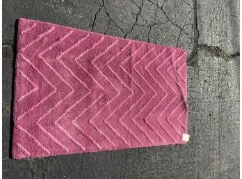 MAPLES INDUSTRIES INC. PINK RUG, 32X52 INCHES