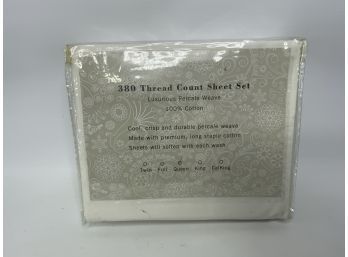 380 THREAD COUNT QUEEN SIZE SHEETS
