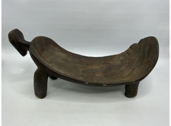 AFRICAN HAND CARVED ANTIQUE  WOODEN FRUIT BOWLC HECK PHOTOS FOR DETAILS