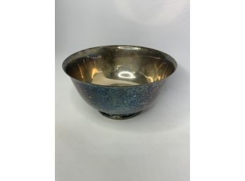 ESPN OPEN FIRST PLACE 1954, SILVER PLATED BY TIFFANY & CO. BOWL, 4.5X8.5 INCHES